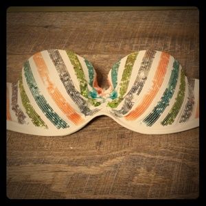 VS sequined bathing suit top